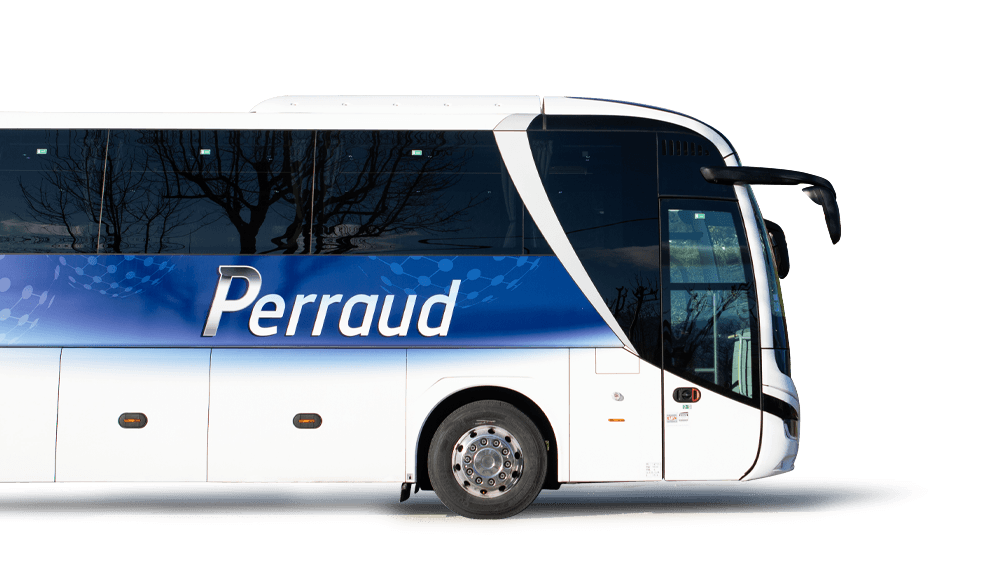 location bus, bus avec chauffeur, car scolaire, Groupe Perraud, Bus Perraud Voyages